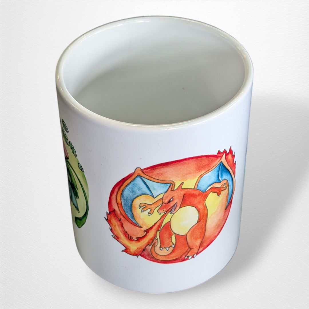 Water Colour Mugs - Jacinta T Artistry - Pop Culture Larrikin 