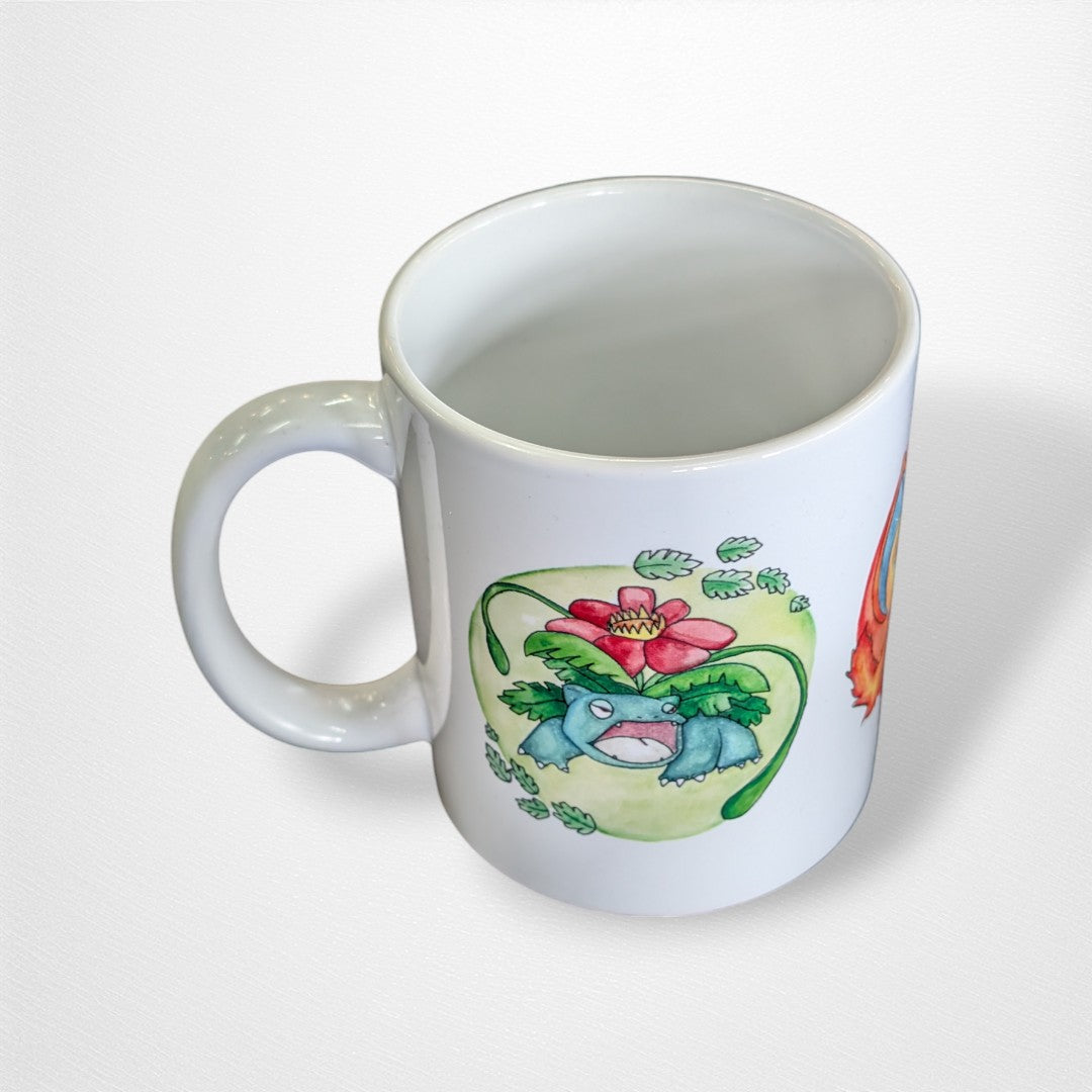 Water Colour Mugs - Jacinta T Artistry - Pop Culture Larrikin 