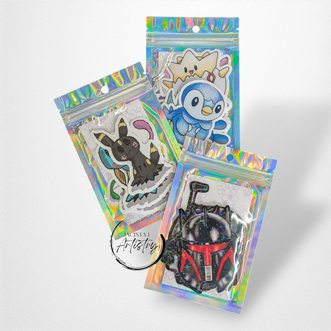 Sticker packs - Jacinta T Artistry - Pop Culture Larrikin 