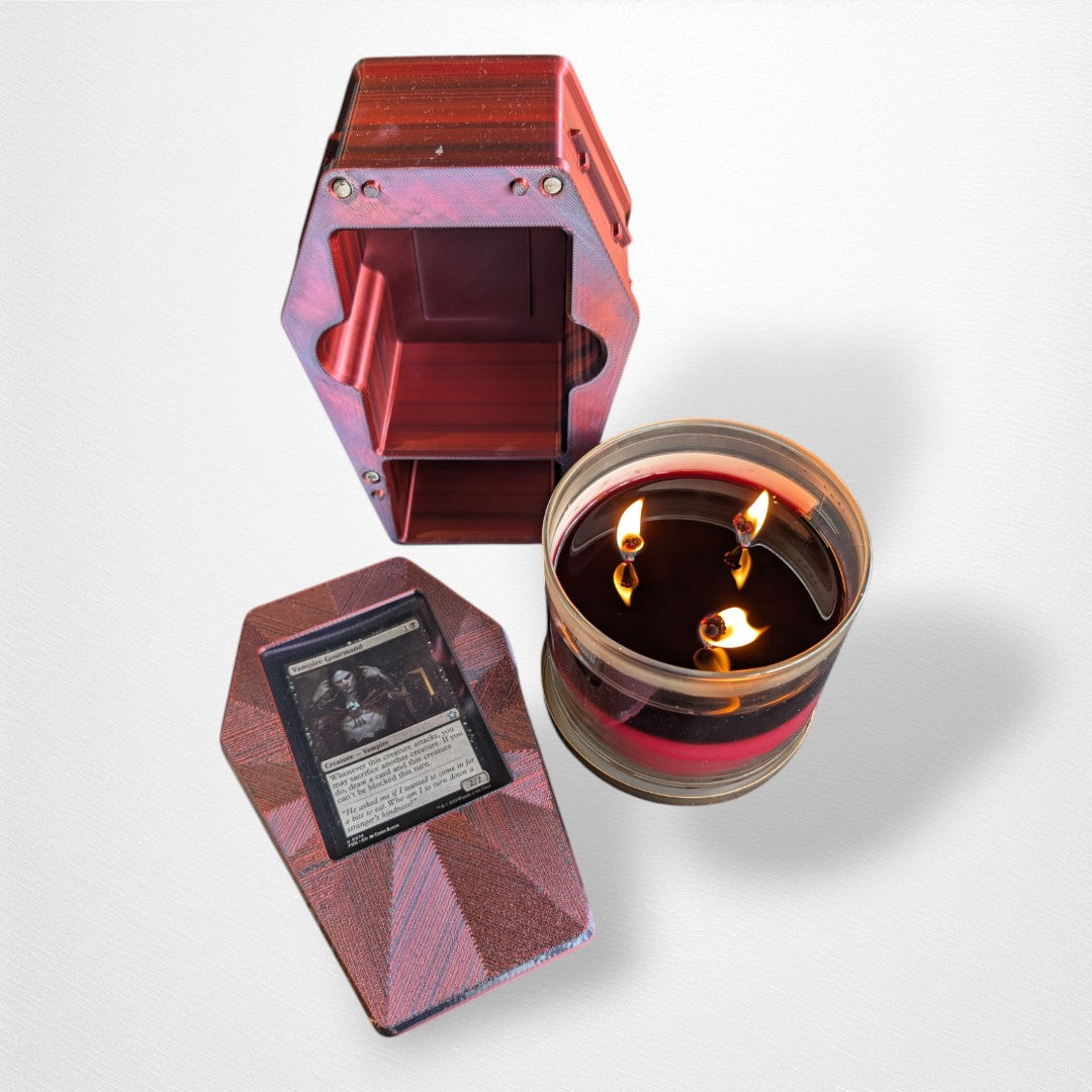 Game Accessories - Coffin Special Edition Deck Box (100 card, Commander) - C-TM - Pop Culture Larrikin 