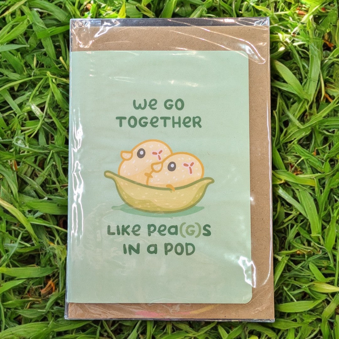 Greeting Card - Pigtatos - Dainencreative - Pop Culture Larrikin 