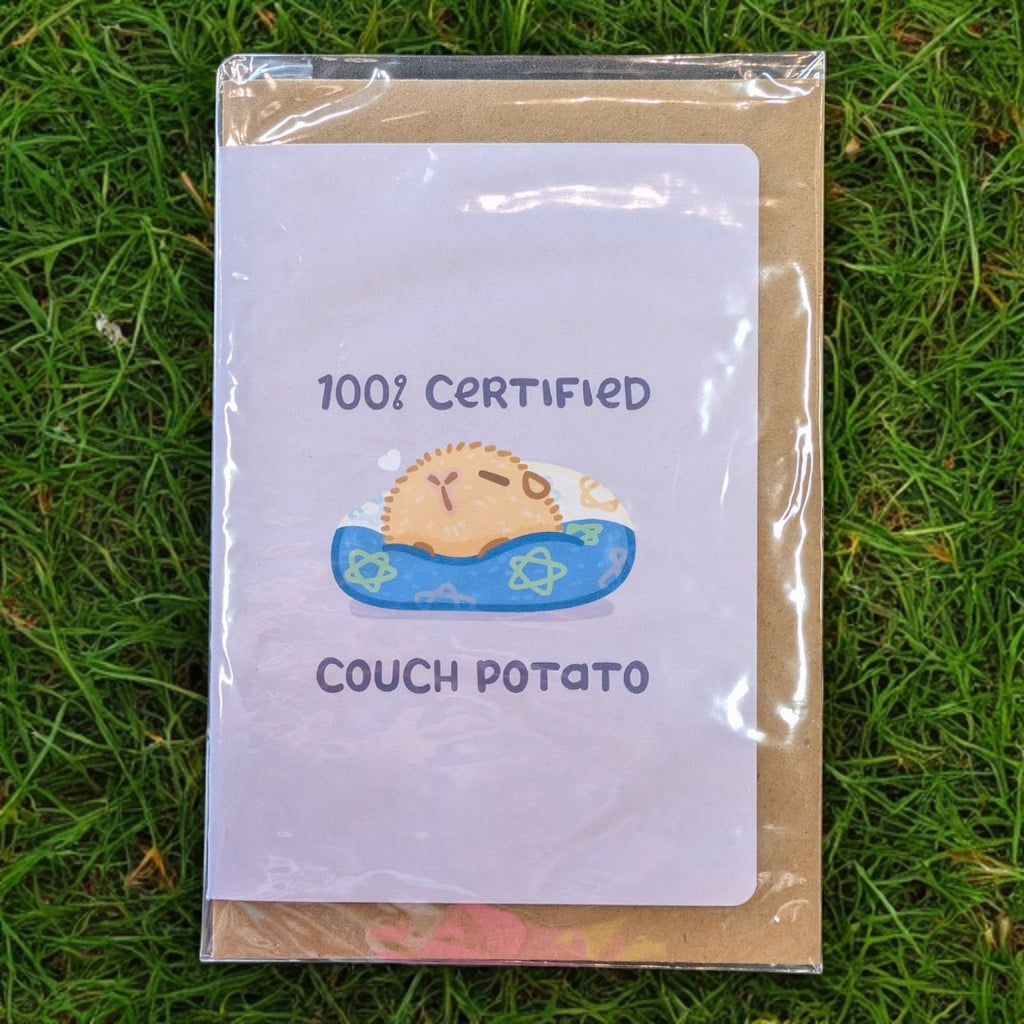Greeting Card - Pigtatos - Dainencreative - Pop Culture Larrikin 