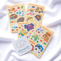 Image of Artist Series -Little Molcars Sticker Sheet - Dainencreative - Pop Culture Larrikin
