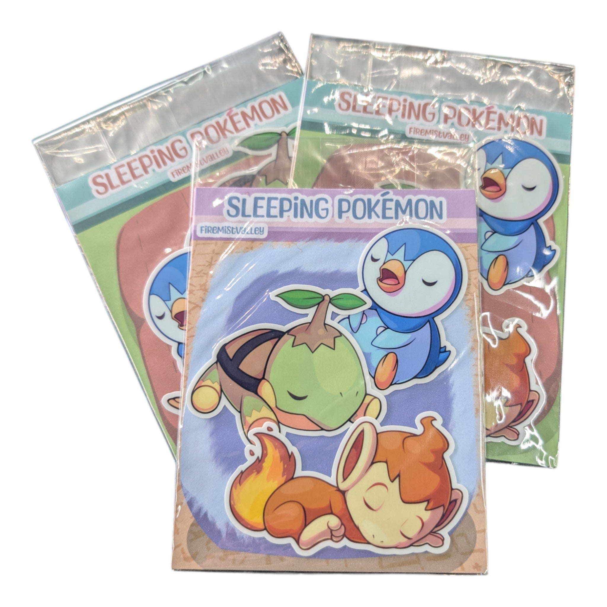 Artist Series - Sleeping Poke'pals - Set 8 - FireMistValley