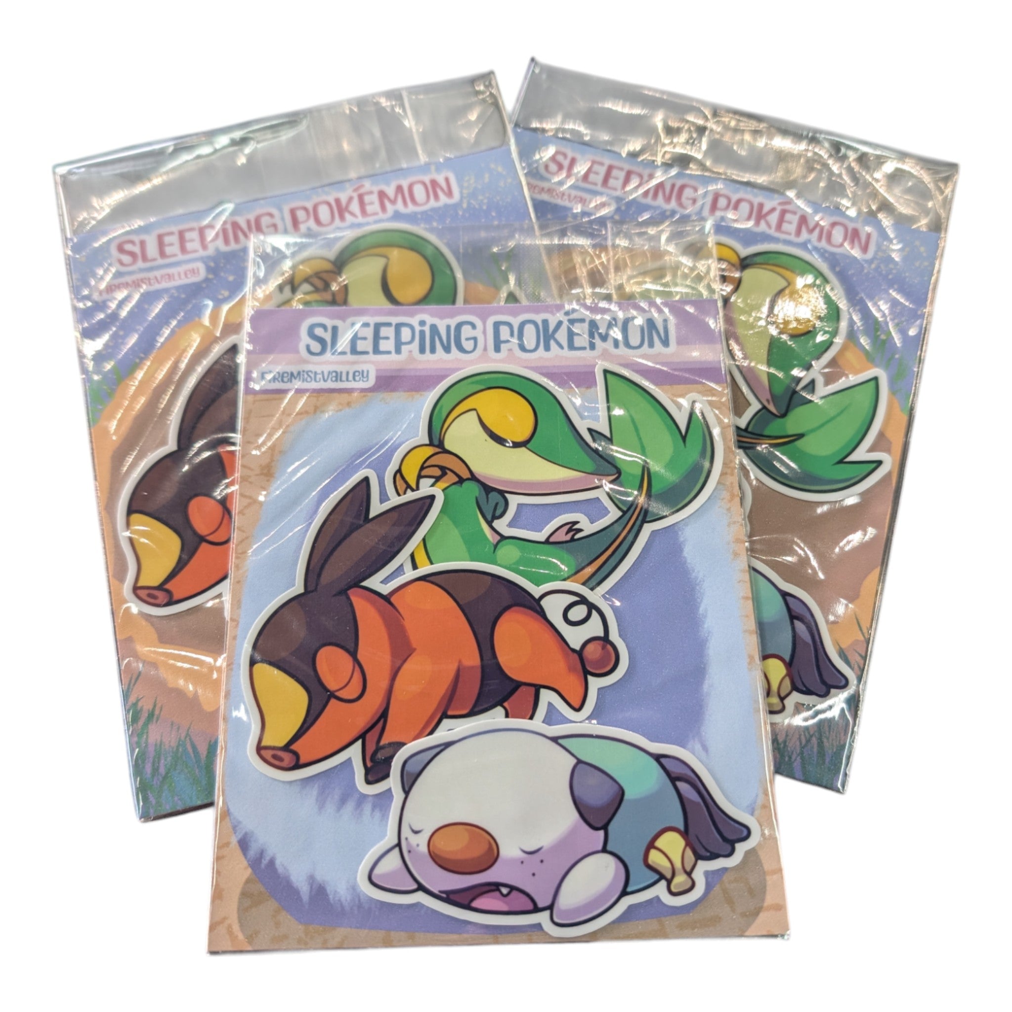 Artist Series - Sleeping Poke'pals - Set 2 - FireMistValley