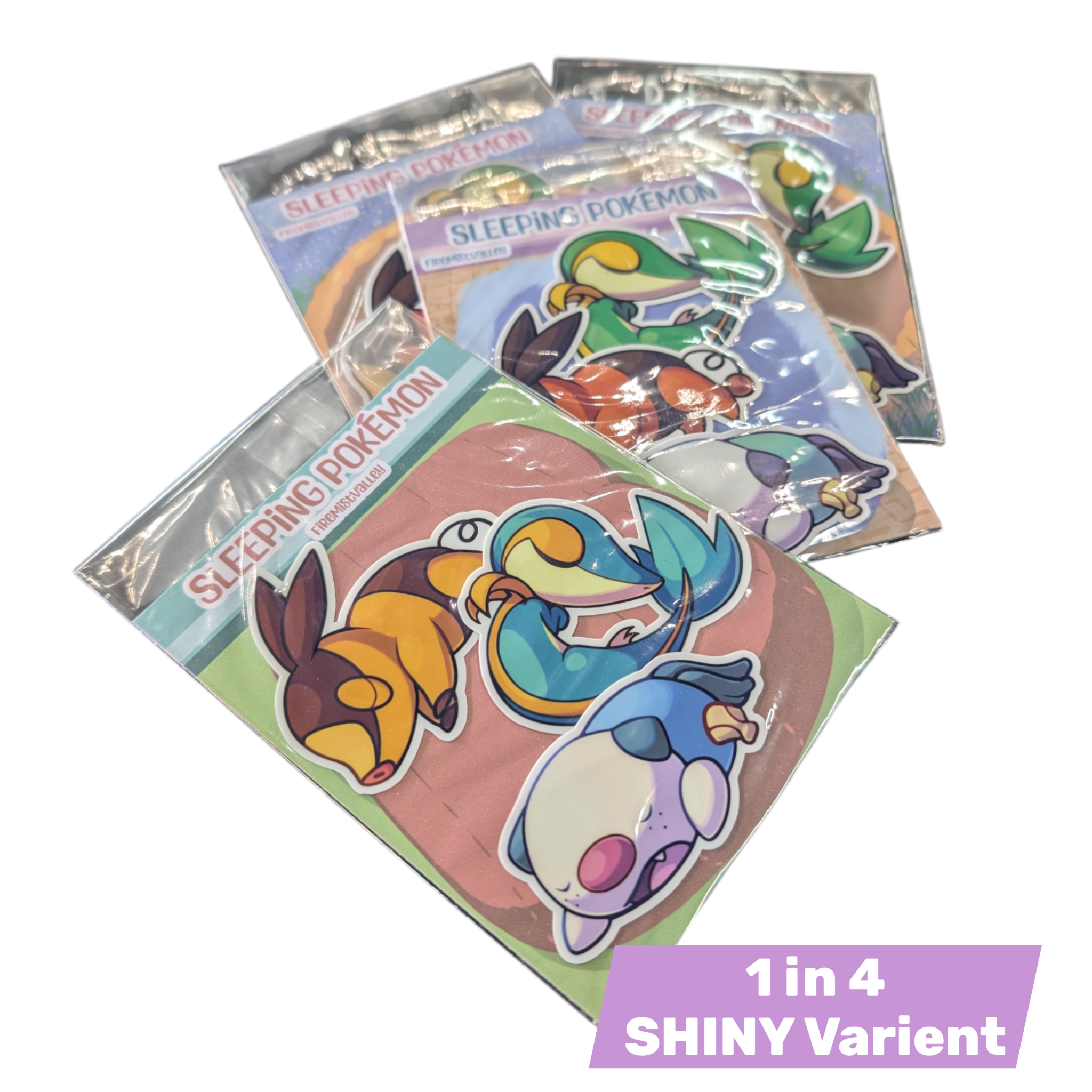 Artist Series - Sleeping Poke'pals - Set 2 - FireMistValley