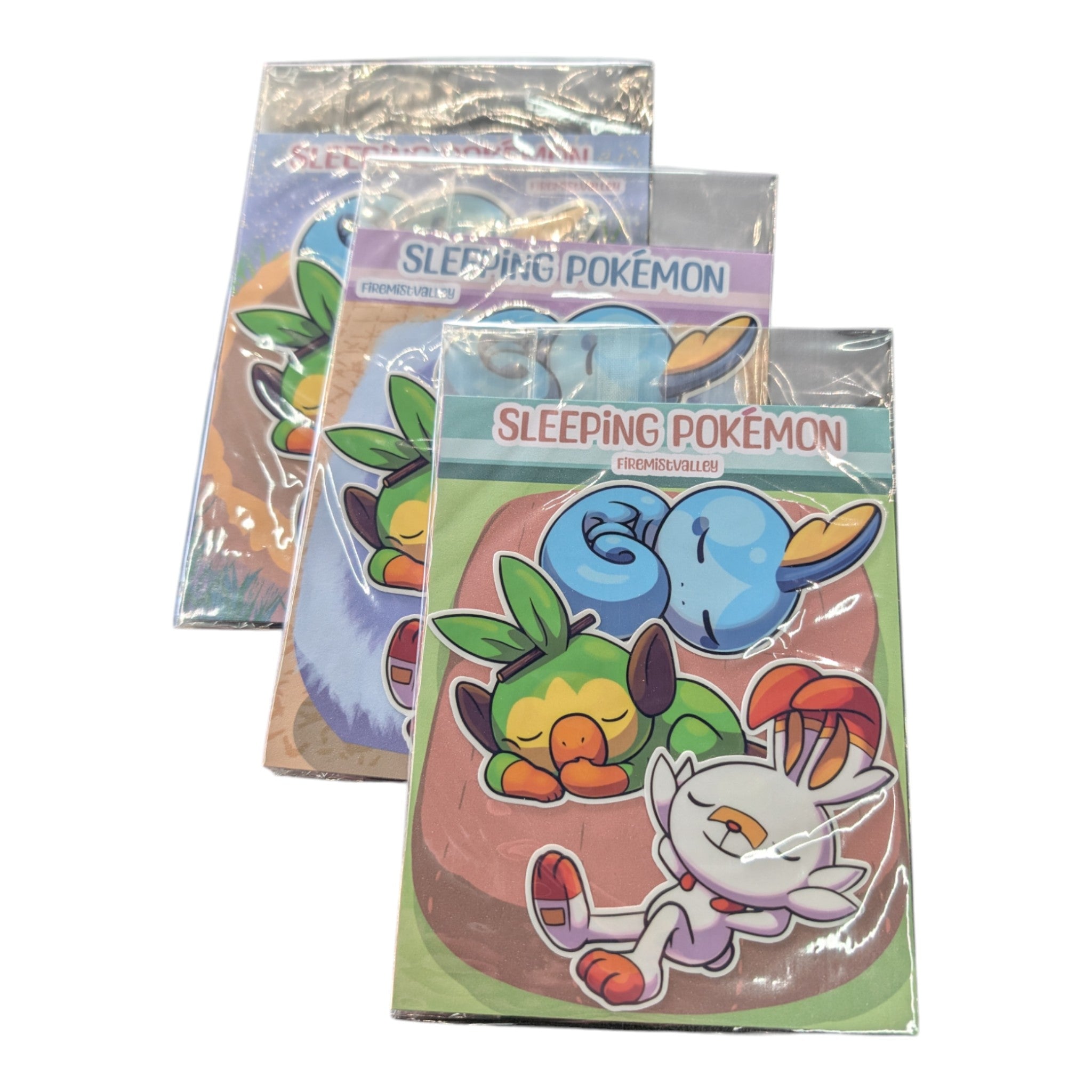 Artist Series - Sleeping Poke'pals - Set 7 - FireMistValley