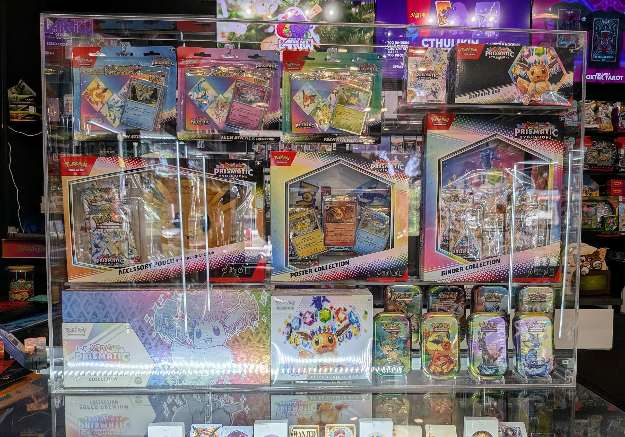 Prismatic Evolutions - Collectors Mega Case - proof of concept 1 of 1