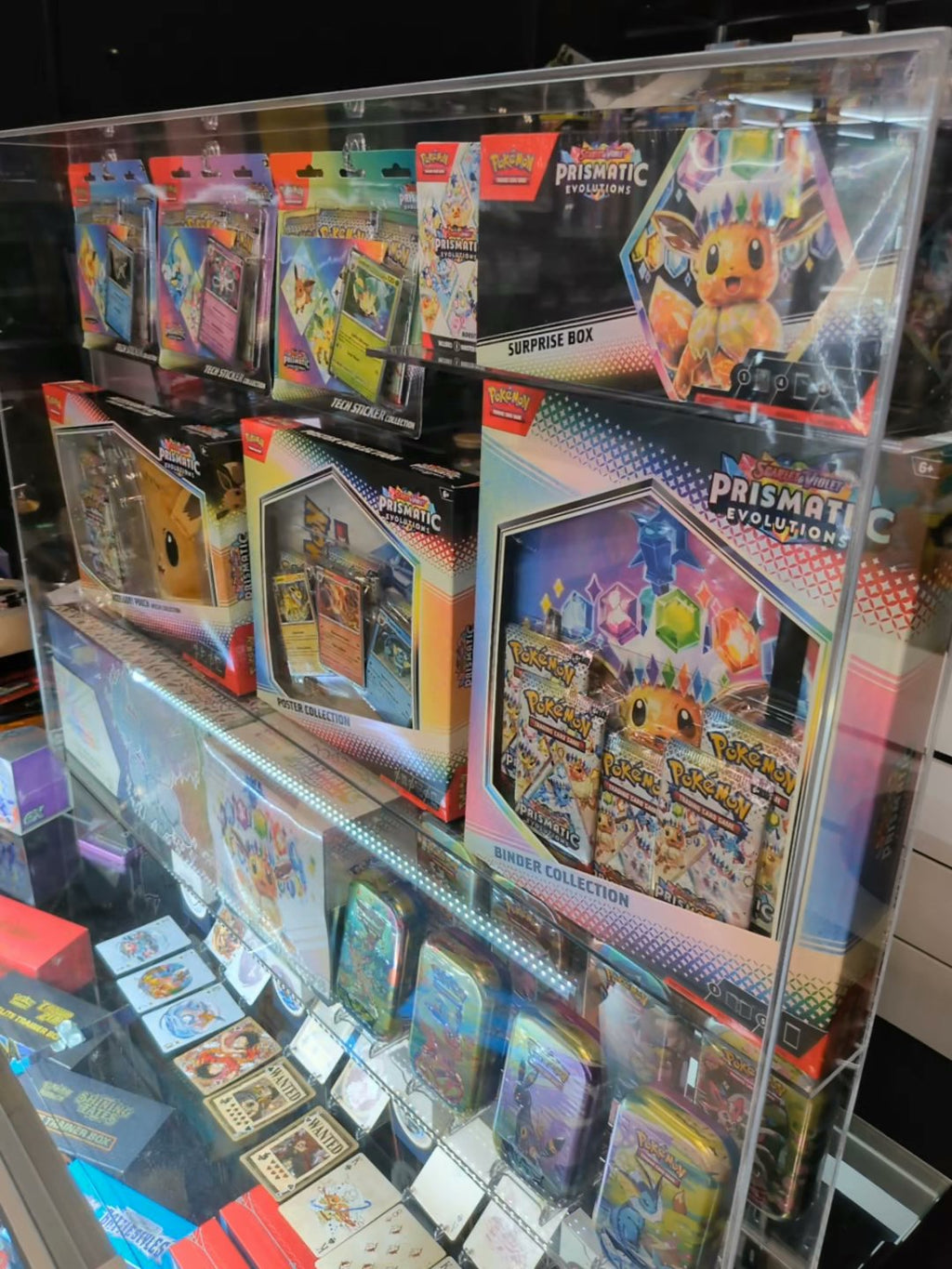 Prismatic Evolutions - Collectors Mega Case - proof of concept 1 of 1