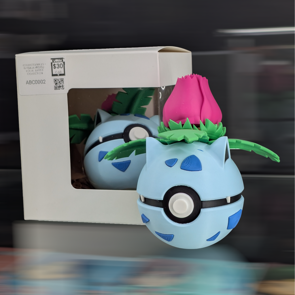 Collect'a'Balls - Ivysaur #0002- Local Artist Collection