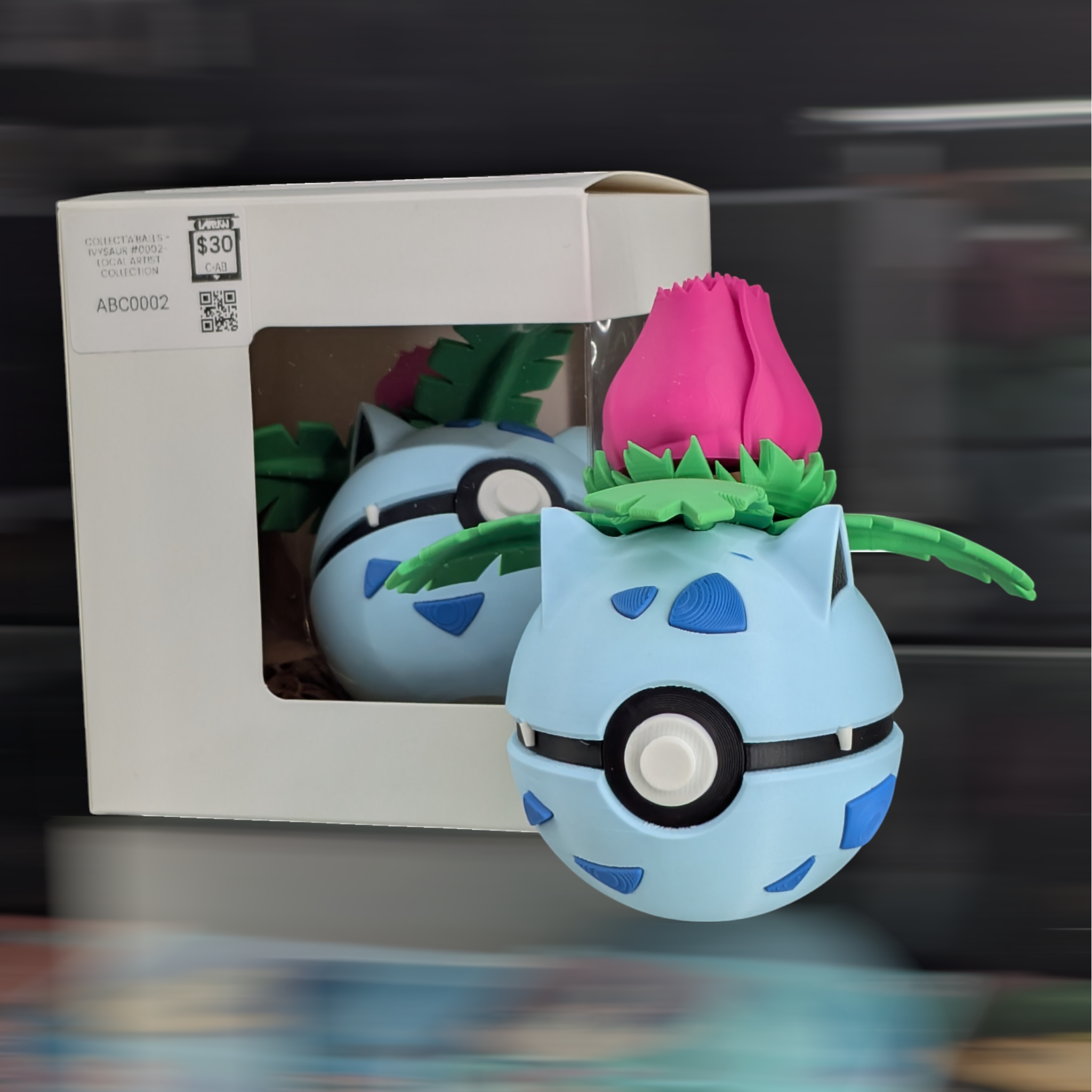 Collect'a'Balls - Ivysaur #0002- Local Artist Collection
