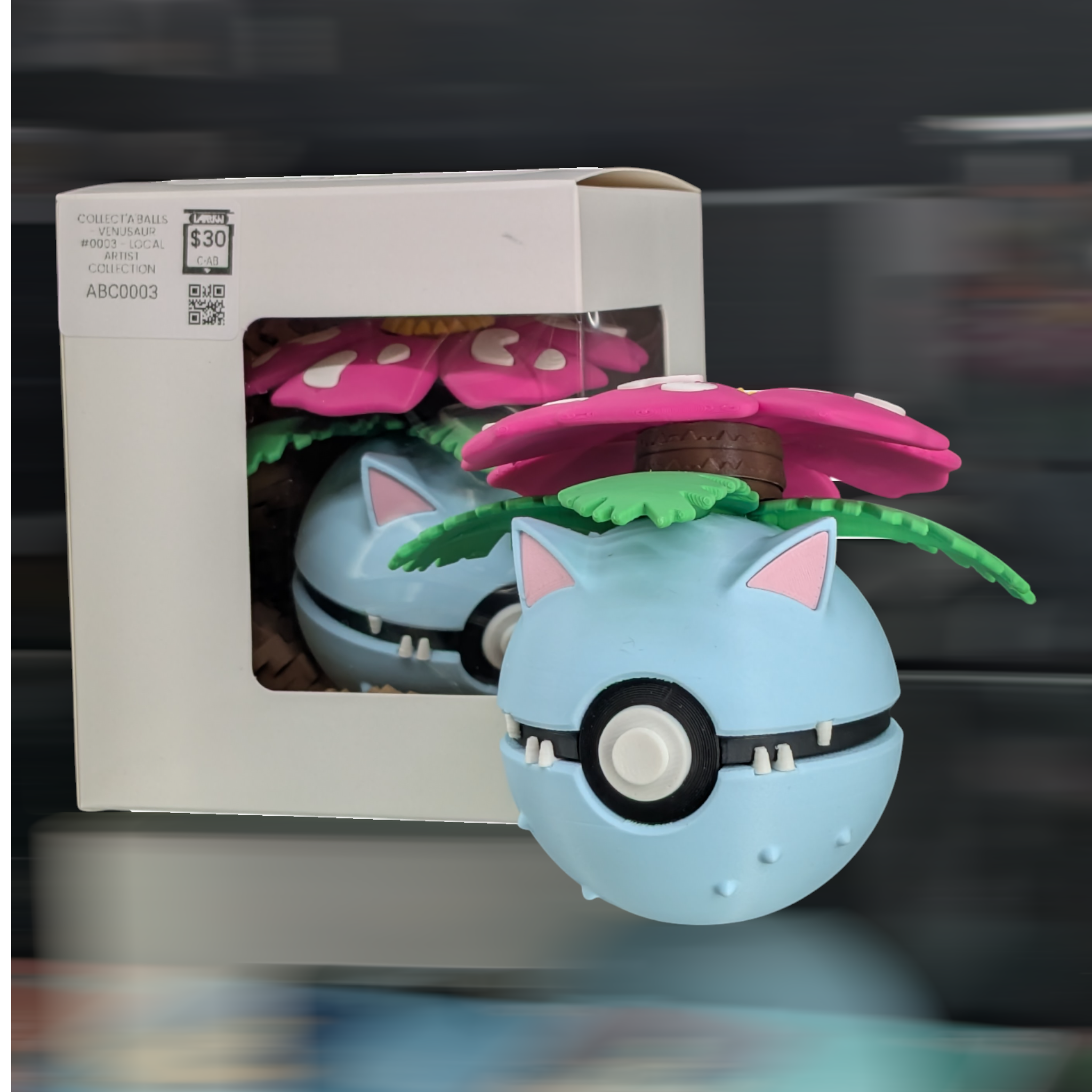 Collect'a'Balls - Venusaur #0003 - Local Artist Collection