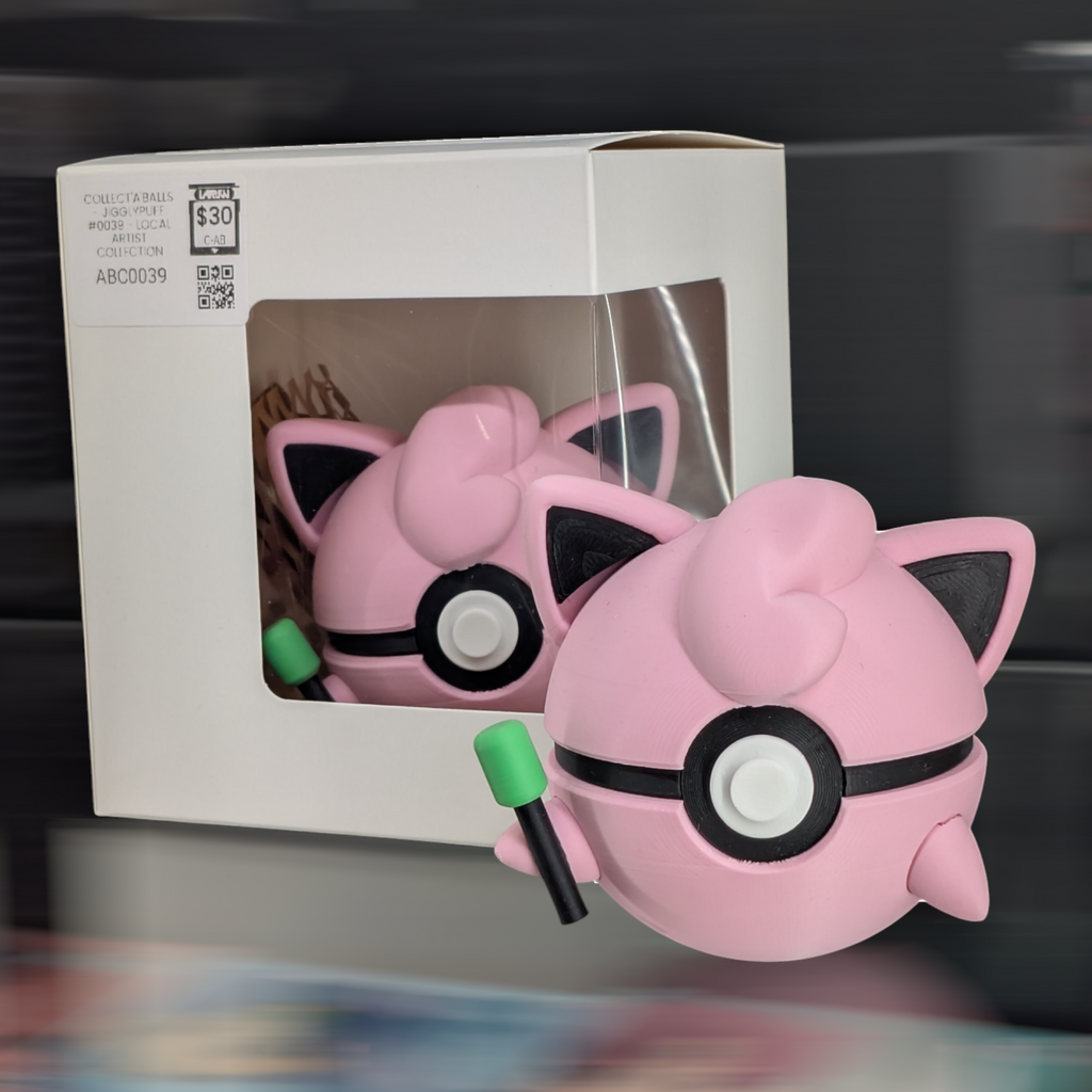 Collect'a'Balls - Jigglypuff #0039 - Local Artist Collection