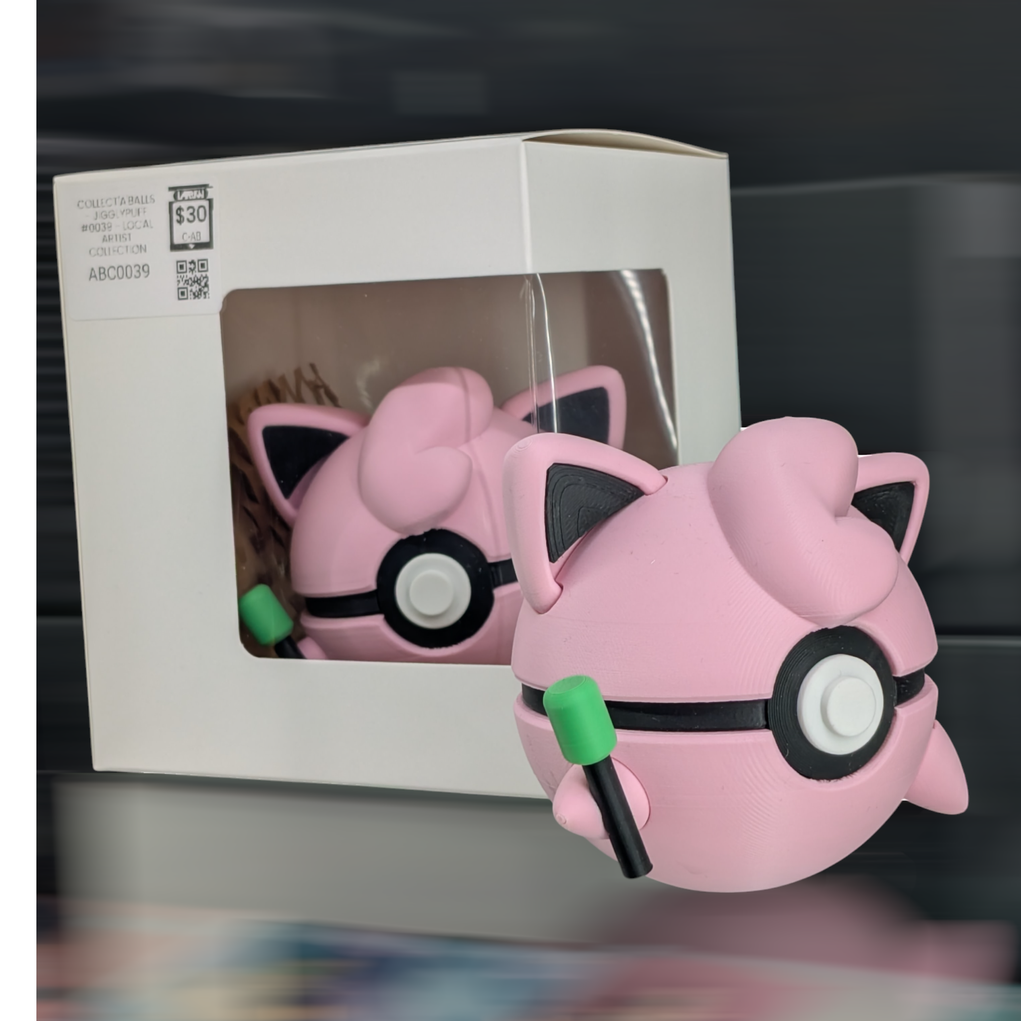 Collect'a'Balls - Jigglypuff #0039 - Local Artist Collection