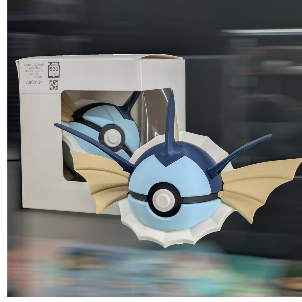 Collect'a'Balls - Vaporeon #0134 - Local Artist Collection