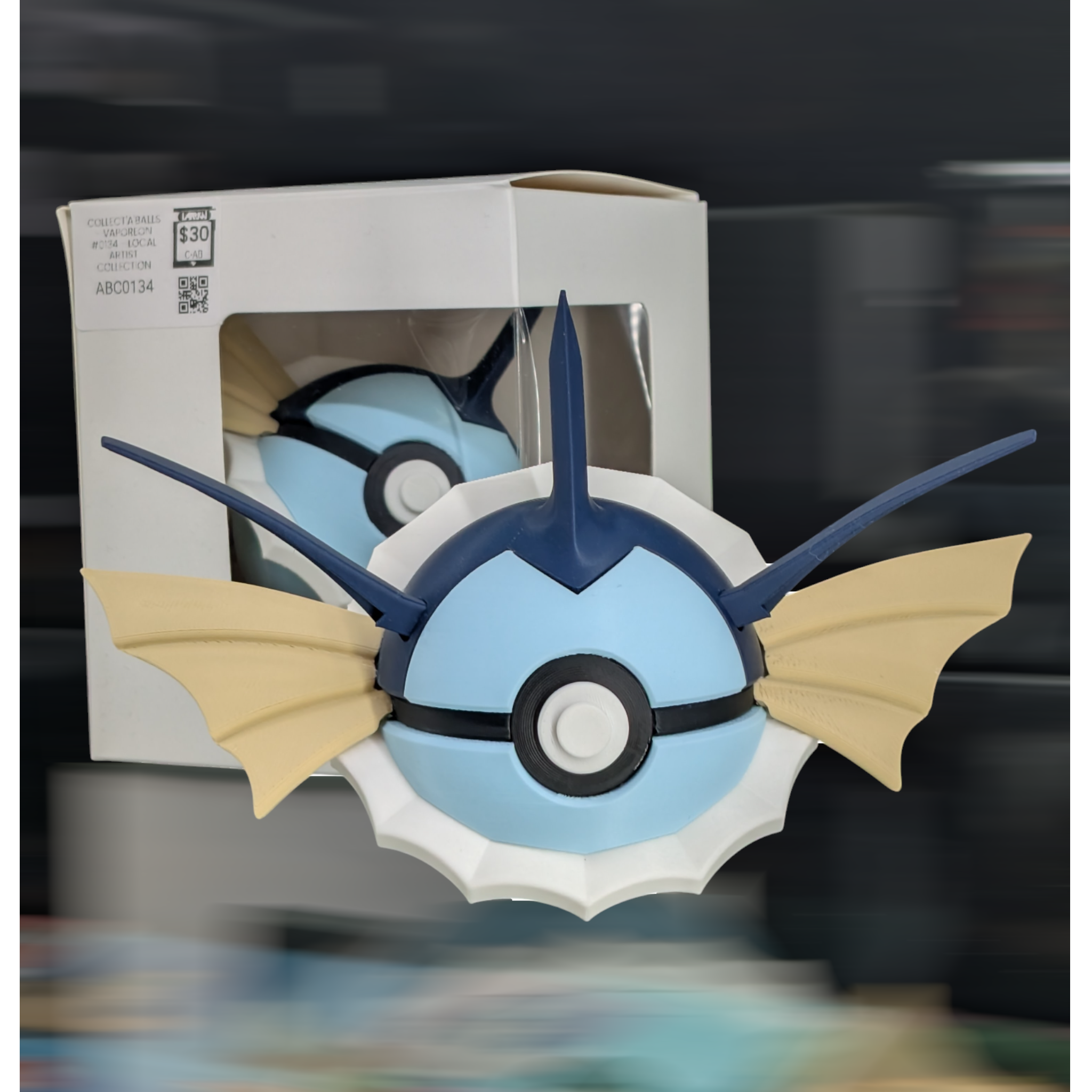 Collect'a'Balls - Vaporeon #0134 - Local Artist Collection