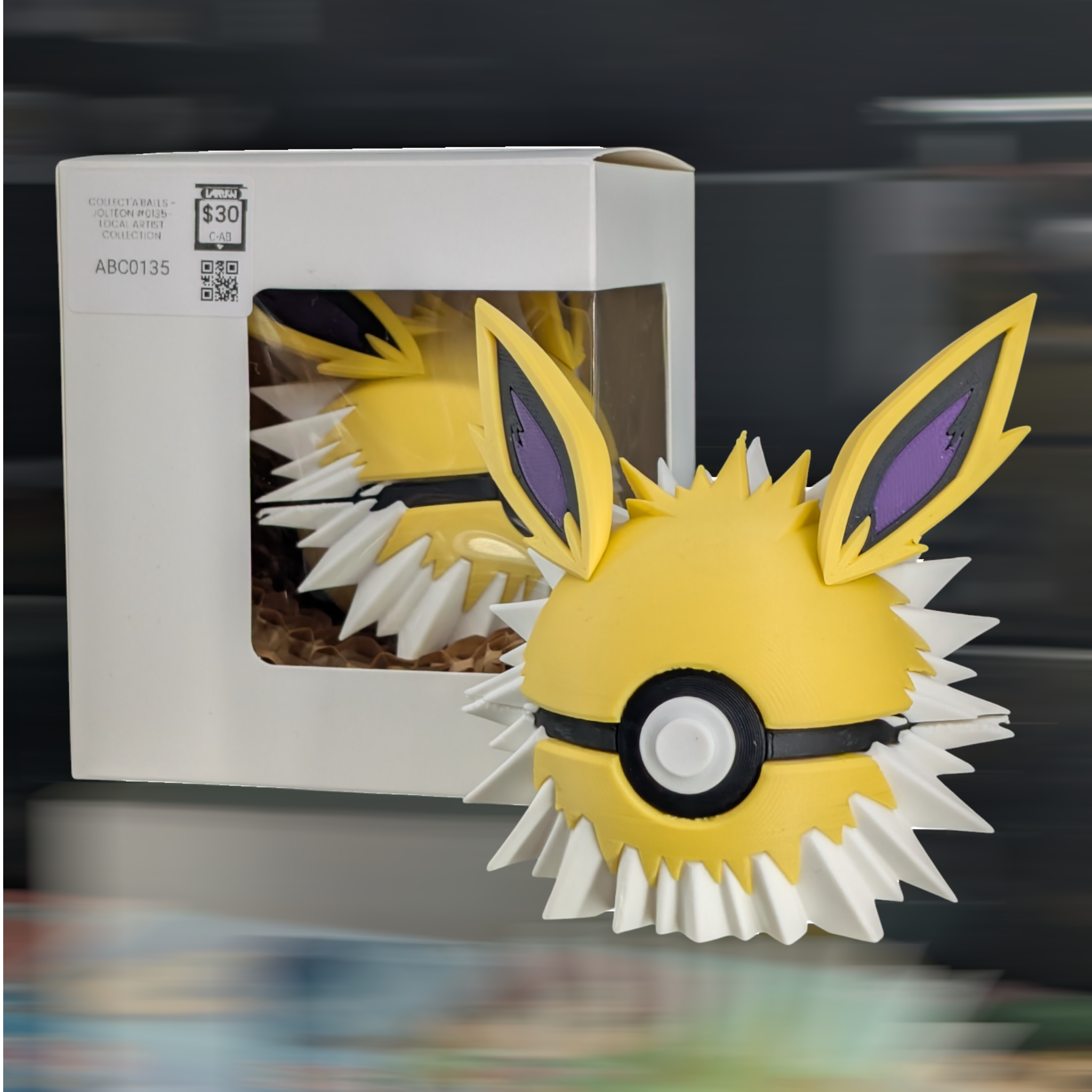 Collect'a'Balls - Jolteon #0135- Local Artist Collection