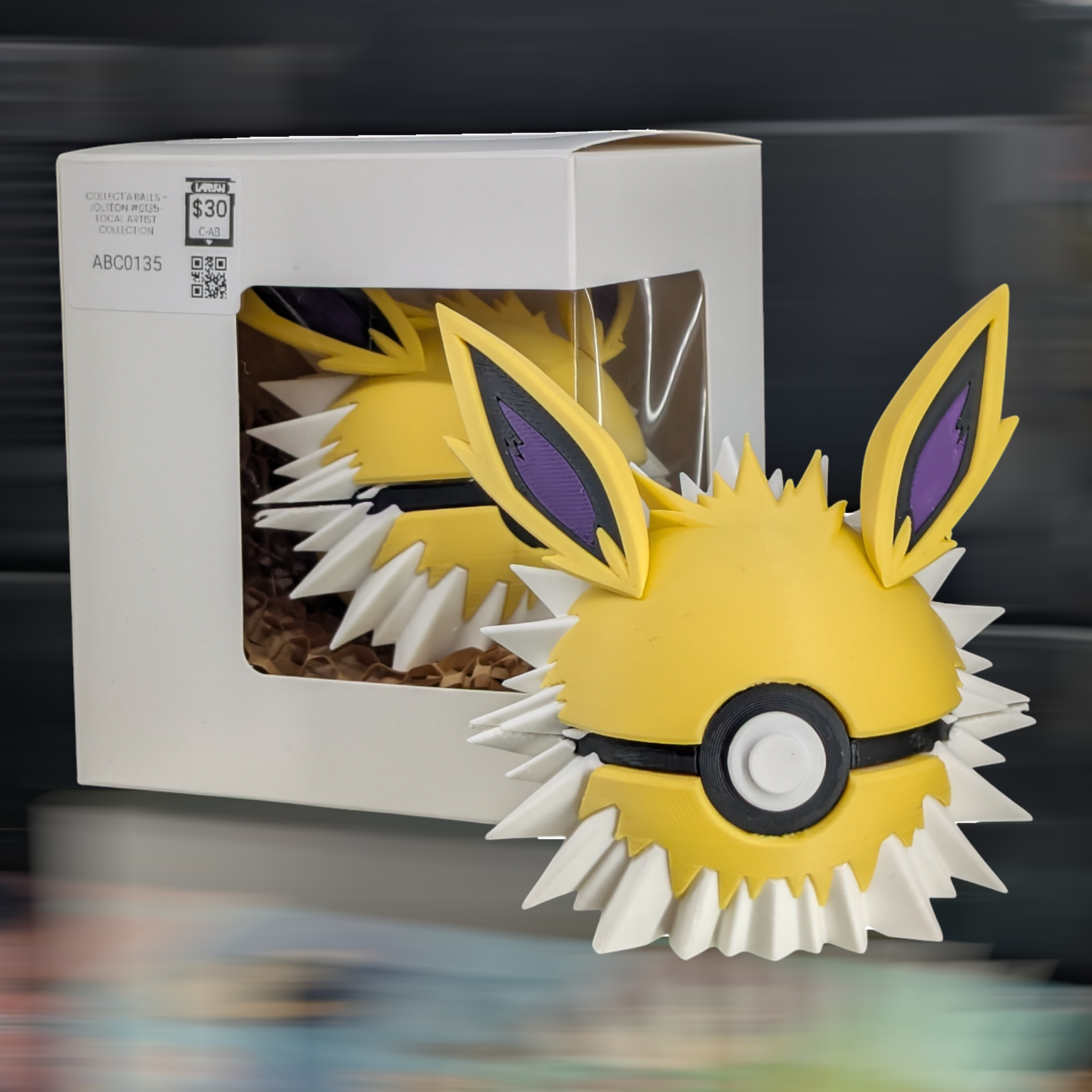 Collect'a'Balls - Jolteon #0135- Local Artist Collection