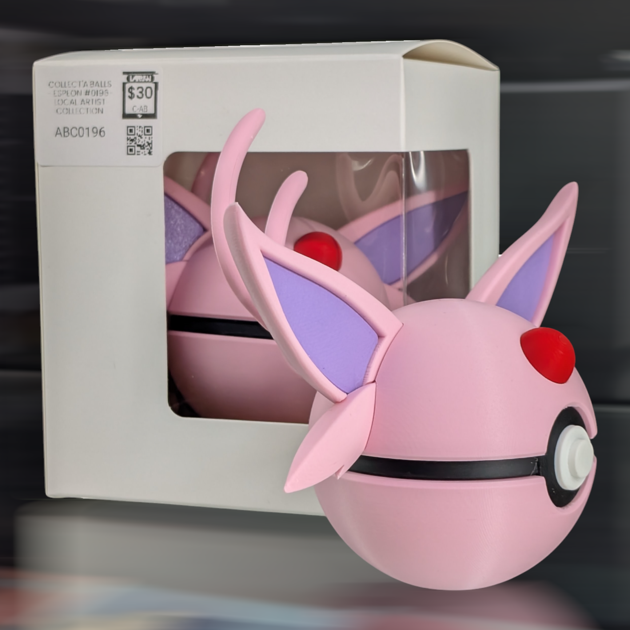 Collect'a'Balls - Espeon #0196- Local Artist Collection