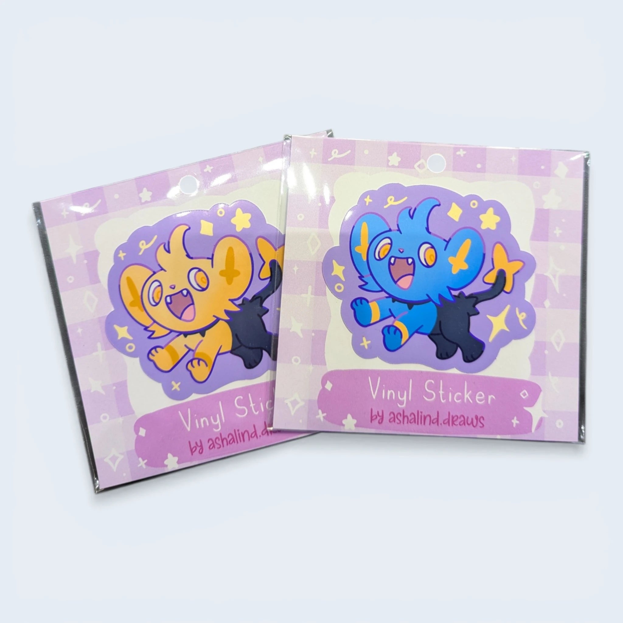 Shinx - Vinyl Sticker - @ashalind.draws