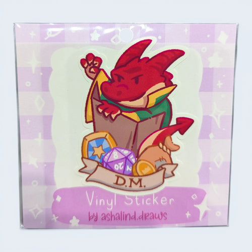 Dungeons and Dragons Stickers - @ashalind.draws