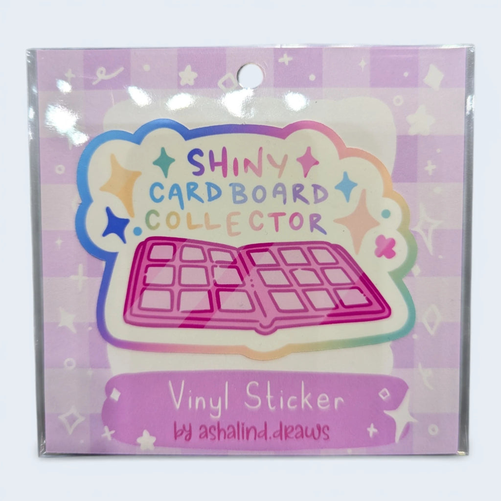 Shiny Cardboard Collector - Vinyl Sticker - @ashalind.draws