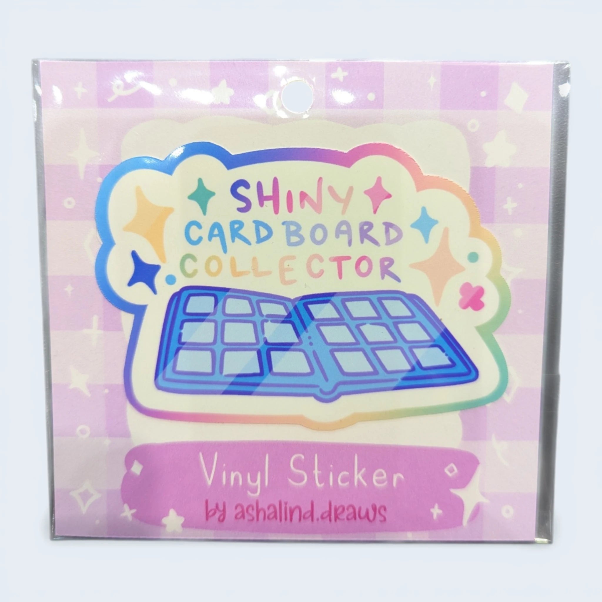 Shiny Cardboard Collector - Vinyl Sticker - @ashalind.draws