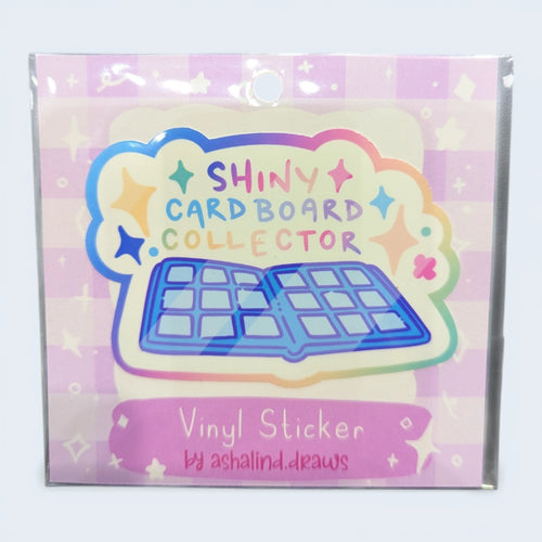 Shiny Cardboard Collector - Vinyl Sticker - @ashalind.draws