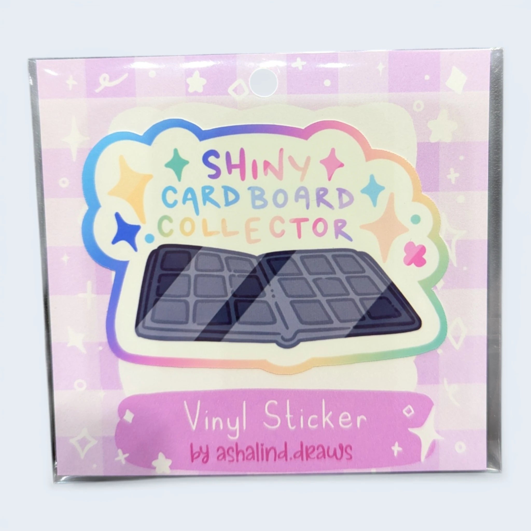 Shiny Cardboard Collector - Vinyl Sticker - @ashalind.draws