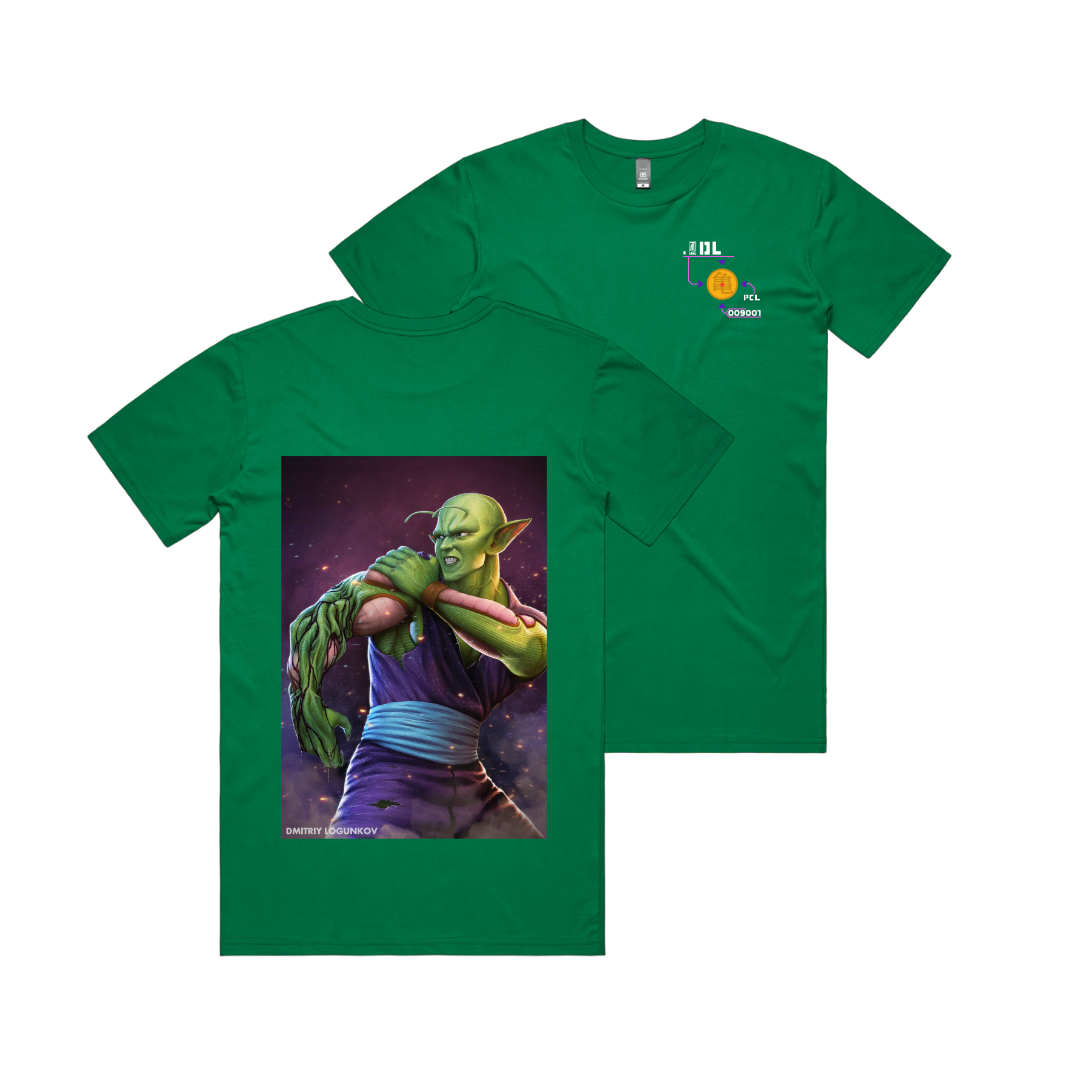 Dragon Ball Z Inspired Piccolo T-Shirt by Dmitriy Logunkov - Pop Culture Larrikin