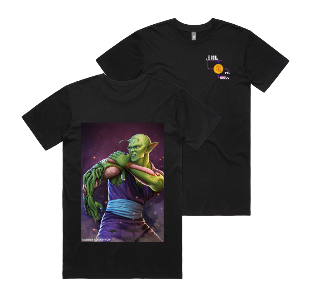 Dragon Ball Z Inspired Piccolo T-Shirt by Dmitriy Logunkov - Pop Culture Larrikin