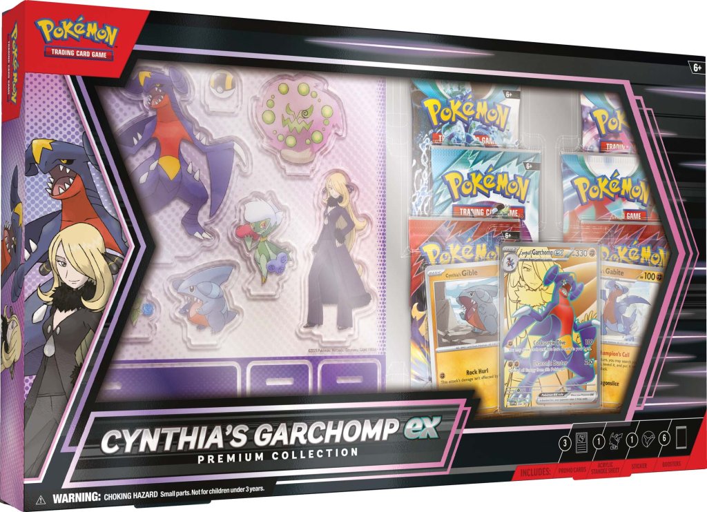 Pokemon TCG Cynthia's Garchomp ex Premium Collection - Pop Culture Larrikin 