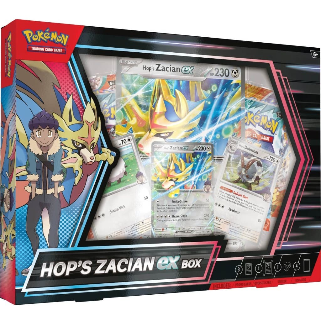POKEMON Journey Together Pokemon – Hops Zacian ex – Box