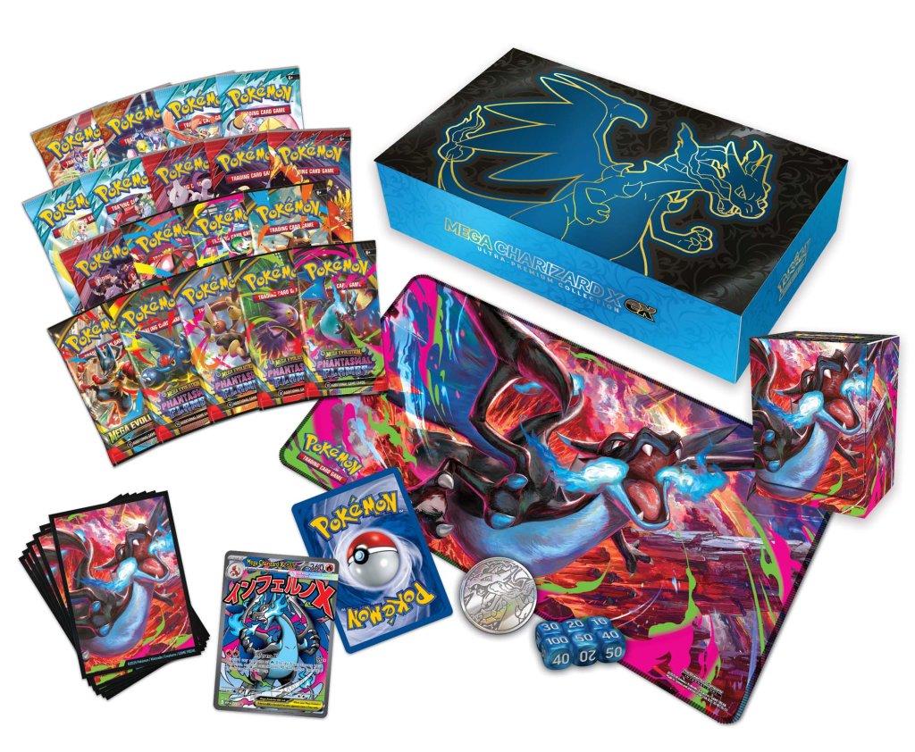 (Pre-Order) Mega Charizard X ex Ultra-Premium Collection Pokemon TCG