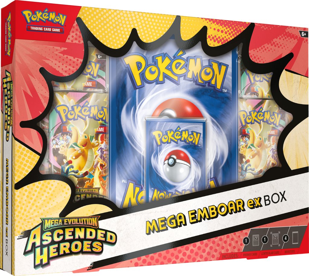 (Pre-Order) ME Ascended Heroes - Mega EX Box (Assorted) Pokemon TCG
