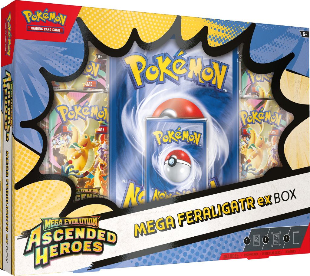 (Pre-Order) ME Ascended Heroes - Mega EX Box (Assorted) Pokemon TCG