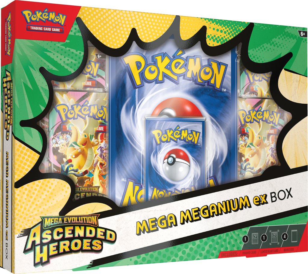 (Pre-Order) ME Ascended Heroes - Mega EX Box (Assorted) Pokemon TCG