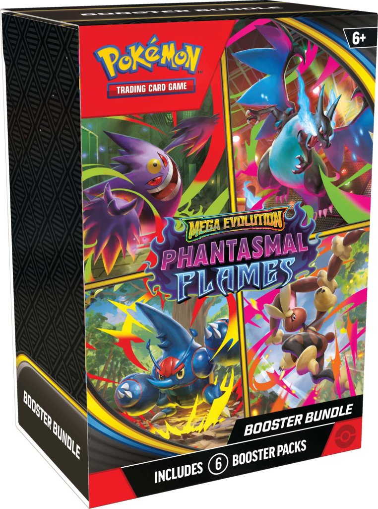 (Pre-Order) Mega Evolution - Phantasmal Flames Booster Bundle Pokemon TCG
