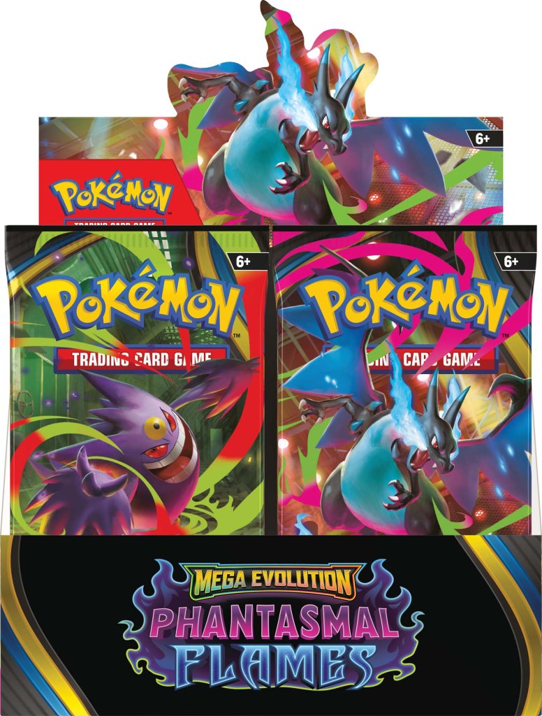 (Pre-Order) Mega Evolution - Phantasmal Flames Booster Box Pokemon TCG