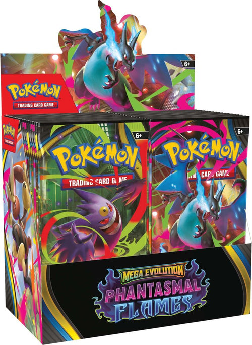 (Pre-Order) Mega Evolution - Phantasmal Flames Booster Box Pokemon TCG