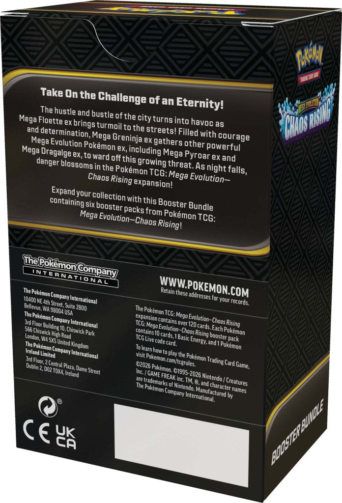 ME Chaos Rising - Booster Bundle Pokemon TCG