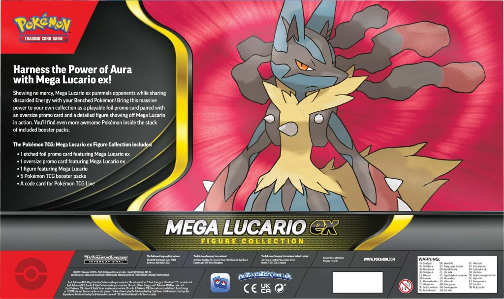 (Pre-Order) Mega Lucario ex Figure Collection Pokemon TCG