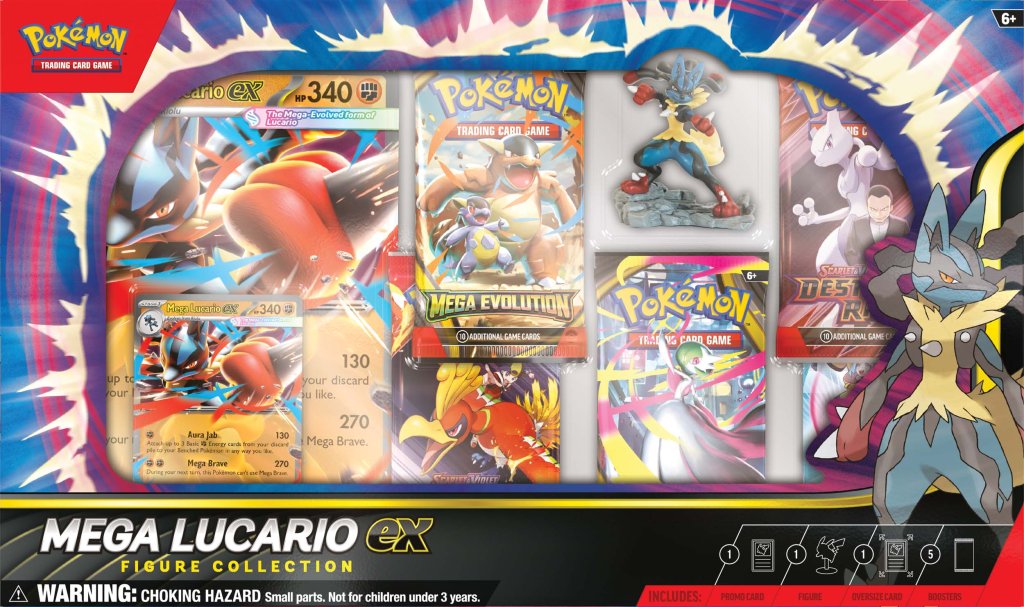 (Pre-Order) Mega Lucario ex Figure Collection Pokemon TCG