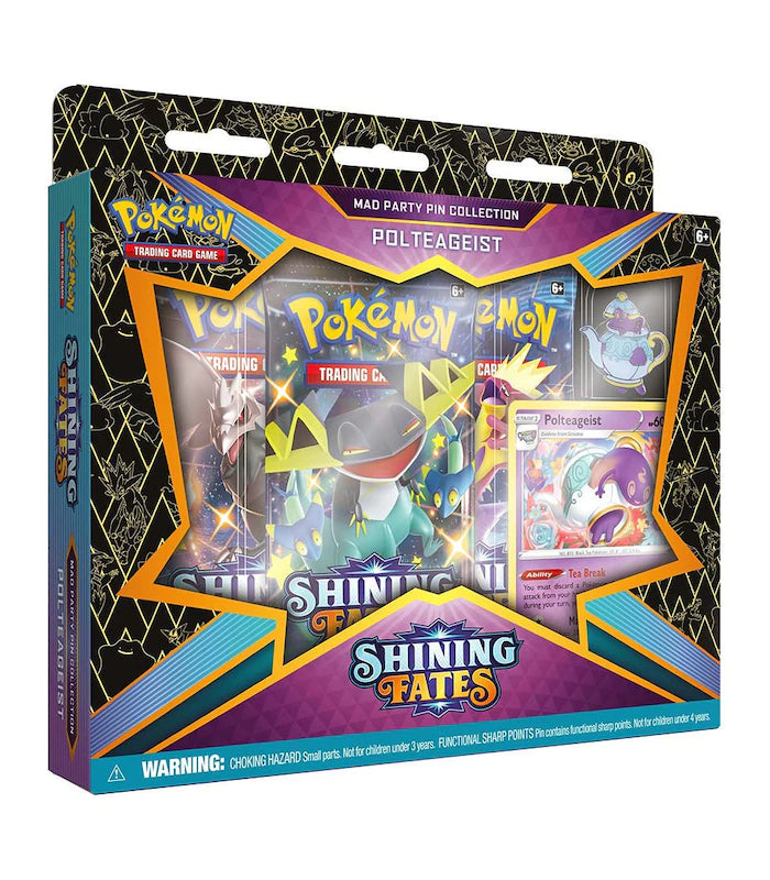 Pokemon: Shining Fates Mad Party Pin Collection (Various)
