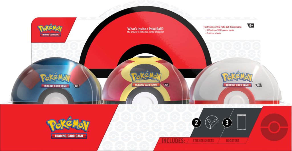 Pokémon TCG: Poké Ball Tin (Assorted)