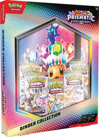 Prismatic Evolutions - Binder Collection - Pokemon TCG Scarlet & Violet 8. - Pop Culture Larrikin 