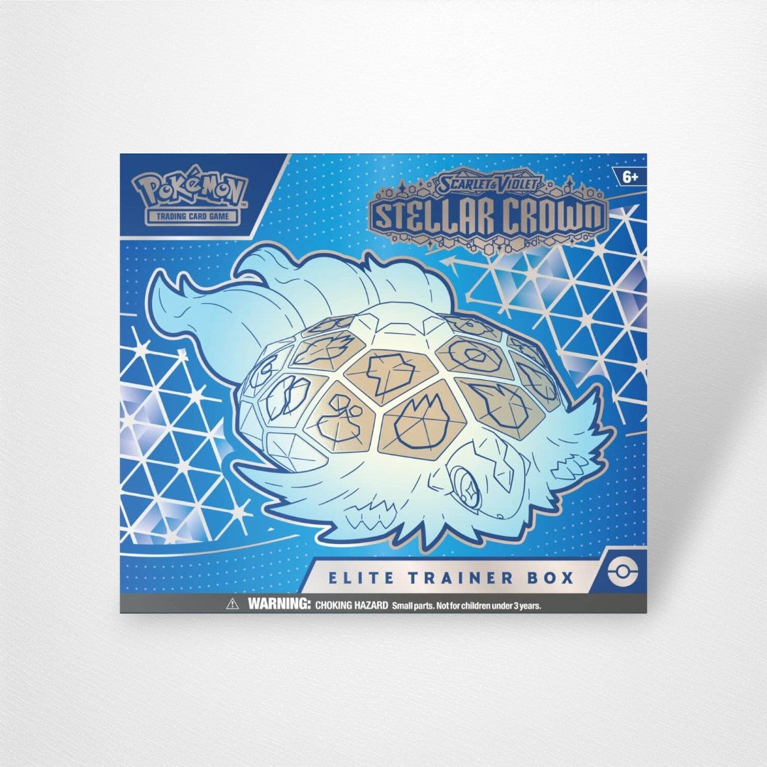 Stellar Crown - Elite Trainer Box x10 (CASE of ETBs) - Pokemon TCG Scarlet & Violet 7 - Pop C