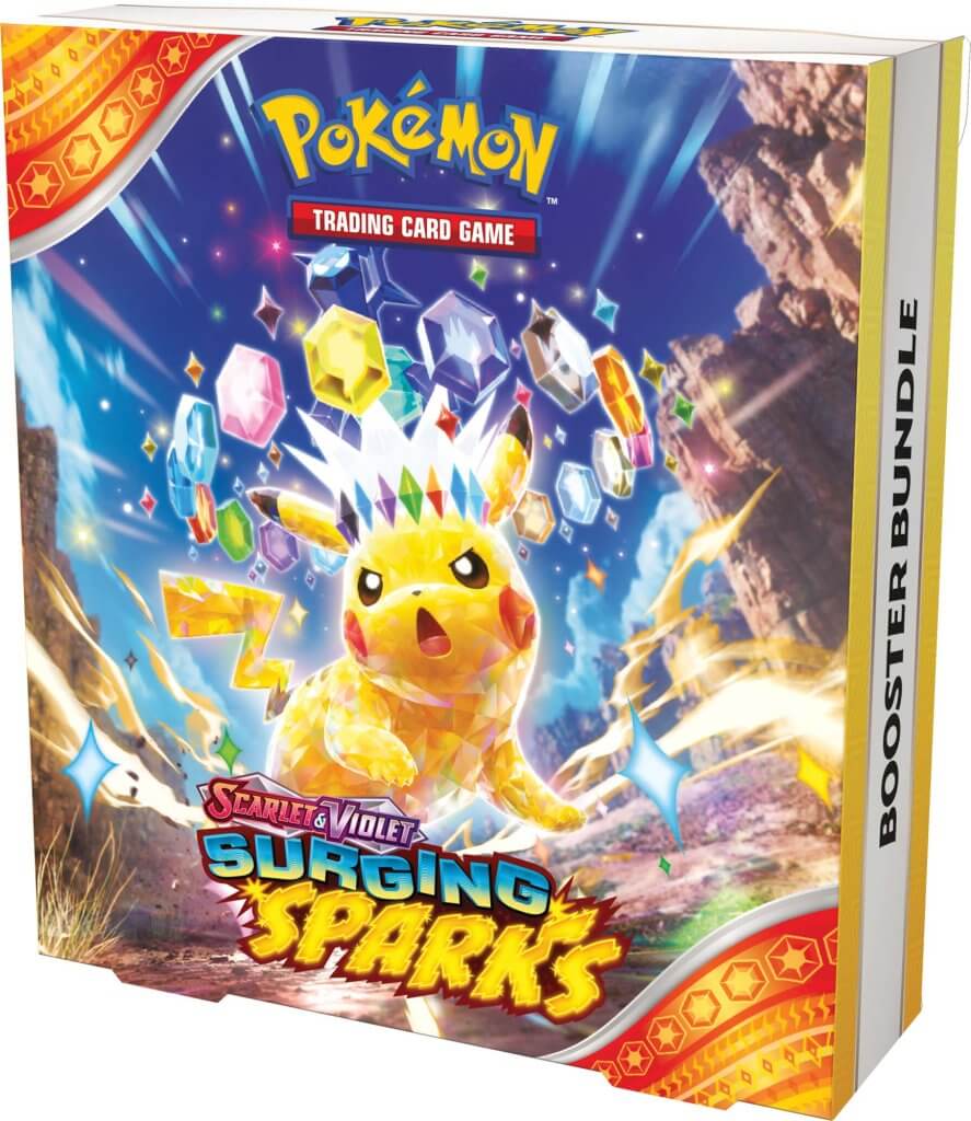 POKÉMON TCG Scarlet & Violet 8 Surging Sparks Booster Bundle - Pop Culture Larrikin 