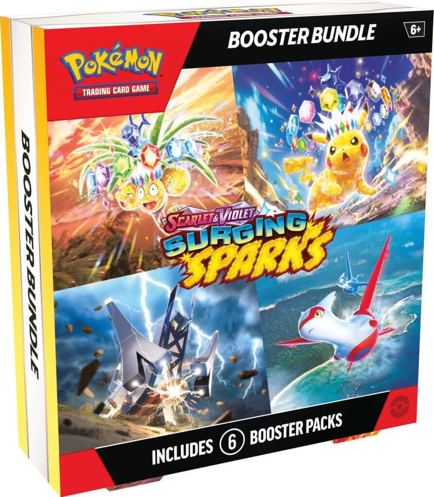 POKÉMON TCG Scarlet & Violet 8 Surging Sparks Booster Bundle - Pop Culture Larrikin 