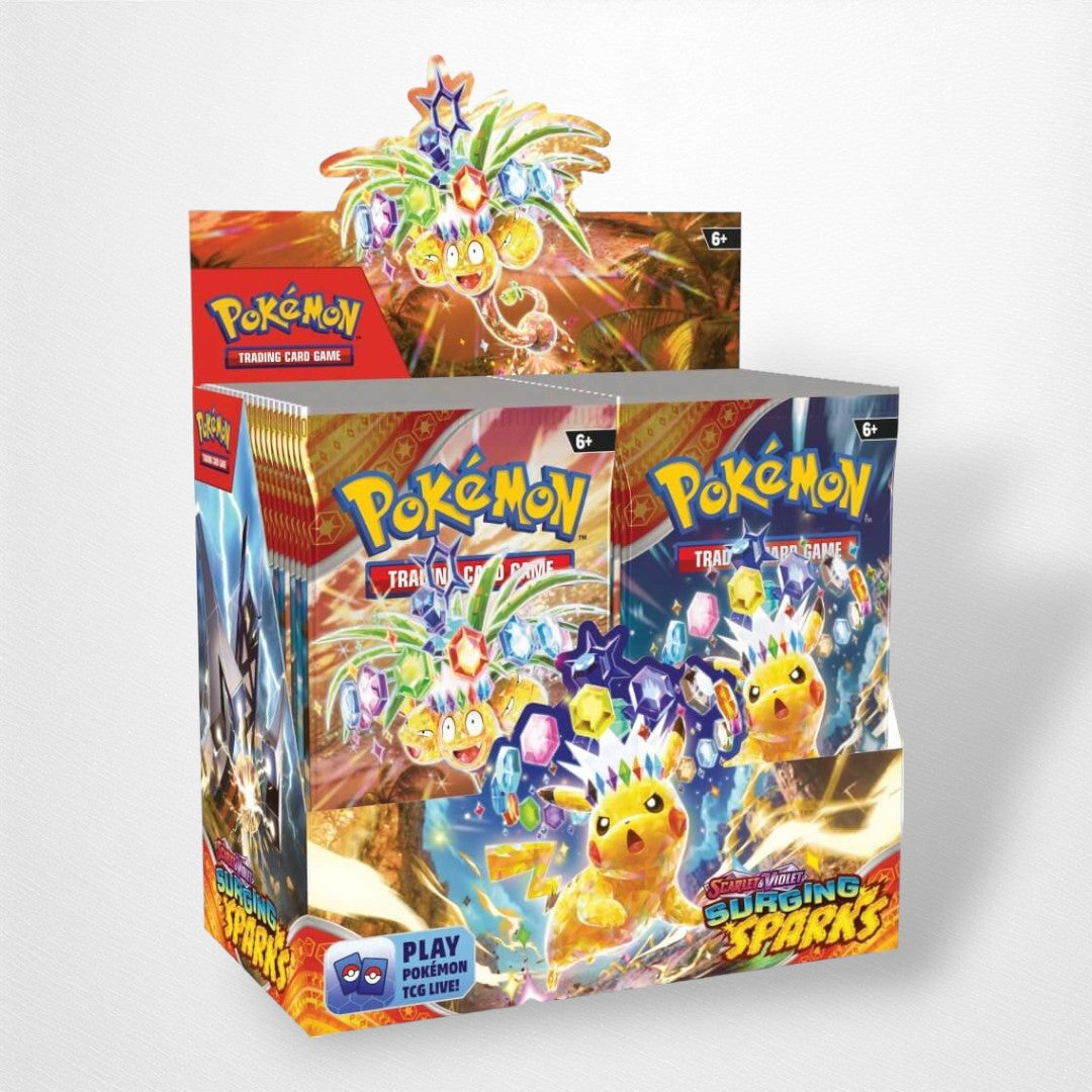 POKÉMON TCG Surging Sparks Booster Box - Scarlet & Violet 8 - Pop Culture Larrikin 